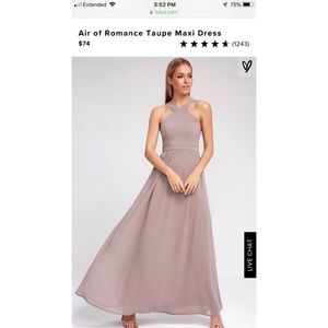 LuLu’s Taupe Dress